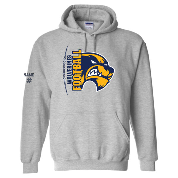 Football Gildan Unisex Printed Hoodie Thumbnail