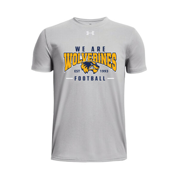 Wolverines UA Youth Printed Tech Team Short Sleeve Thumbnail