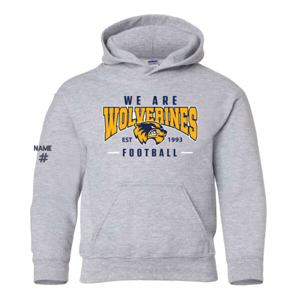Wolverines Gildan Youth Printed Hoodie Thumbnail