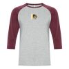 ATC0822 - EUROSPUN RING SPUN BASEBALL TEE Thumbnail